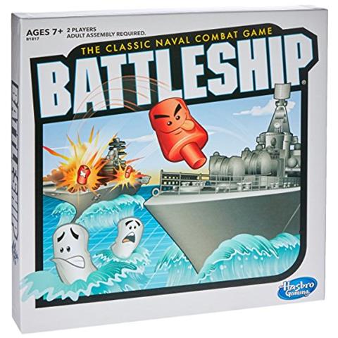 Hasbro Gaming - Gioco Da Tavolo Classico Affonda La Flotta (Battaglia Navale) - Gioco Di Strategia Per Bambini Dai 7 Anni In Su, Divertente Per 2 Giocatori
