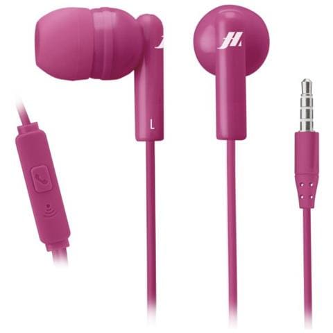 MHINEARP cuffia e auricolare Cablato In-ear MUSICA Rosa - Foto 2
