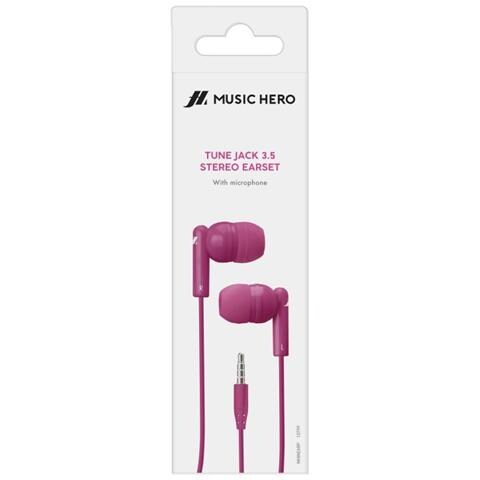 MHINEARP cuffia e auricolare Cablato In-ear MUSICA Rosa - Foto 3