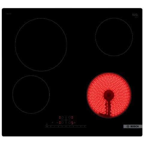 Piano Cottura PKE611FN8E Serie 6 Elettrico 4 Zone Cottura da 60 cm Colore Nero - Foto 1