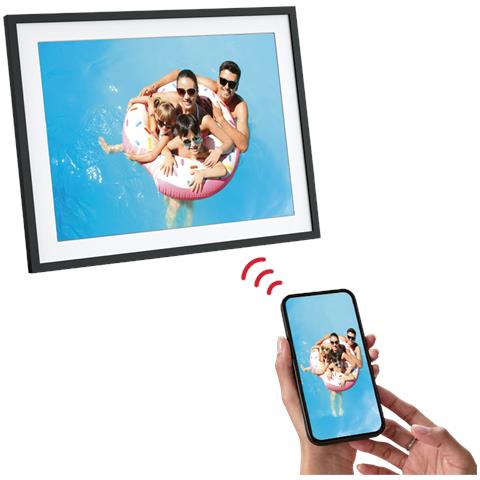 APF1700WIFI cornice per foto digitali Nero 43,2 cm (17") Touch screen Wi-Fi - Foto 7