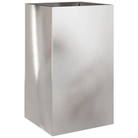 Fioriera Argento 42x38x75 cm in Acciaio Inox - Foto 1