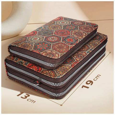 Pochette In Sughero, Collezione Corkinspire, Chiusure A Zip - Foto 2