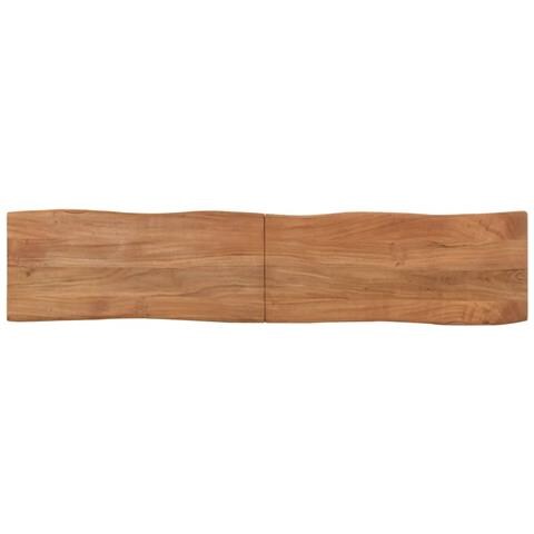 Panca 160 Cm In Legno Massello Di Acacia E Acciaio - Foto 2