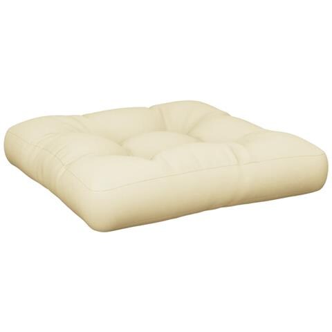 Cuscino Per Pallet Crema 60x61,5x10 Cm In Tessuto - Foto 2