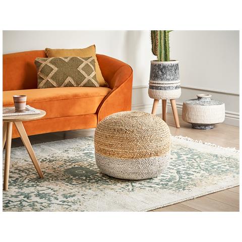 Pouf Duki Iuta Tortora - Foto 1