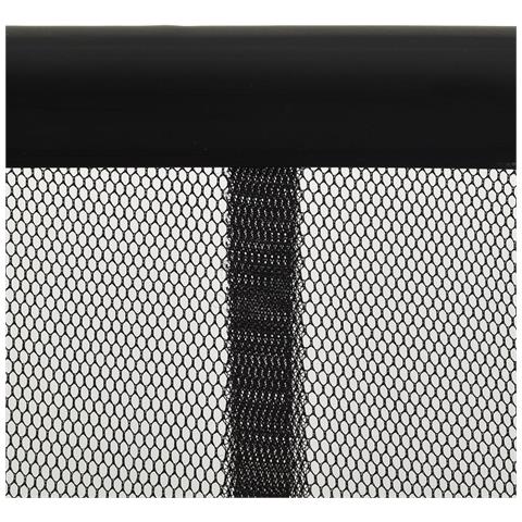 Zanzariera Porta Con Tenda In Rete Nera 100x220 Cm Poliestere - Foto 3