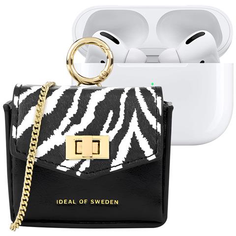 Mini Borsa Per Airpods Di Qualsiasi Generazione Modello Ava Con Tracolla Regolabile, Nero - Foto 1