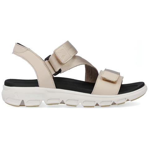 Beige Casual Open Sandals Sandali Sintetico E Tessile Scarpe Donna Beige Eu 39, V8406-60 - Foto 2