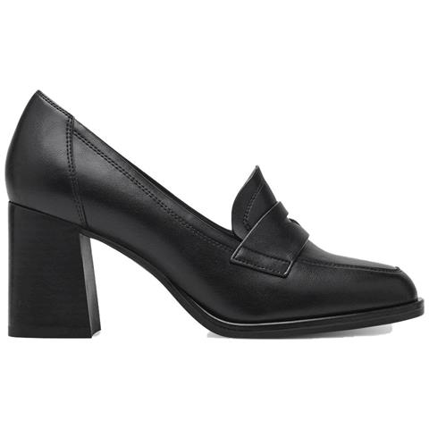 Trotteur Loafers Black Matt Mocassino Sintetico E Tessile Scarpe Donna Nero Eu 39, 1-24438-41 020 - Foto 2