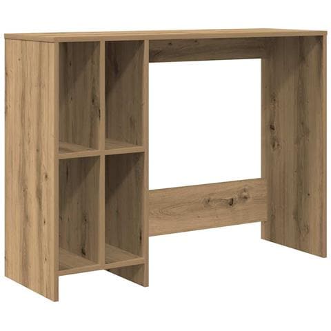 Scrivania Rovere Artigianale 102,5x35x75cm In Legno Multistrato - Foto 2