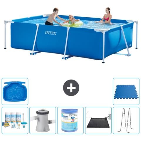 Piscina Fuori Terra - Rettangolo - 300x200x75 Cm - Blu - Include Accessori Coordinati A180 - Foto 1