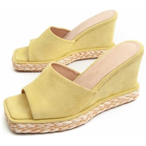 Montevita Sandalo Con Zeppa Sparto2121 Verde . - Foto 1