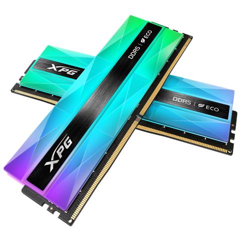 XPG LANCER RGB , 32 GB, 2 x 16 GB, DDR5, 6000 MHz, 288-pin DIMM, Multicolore - Foto 1