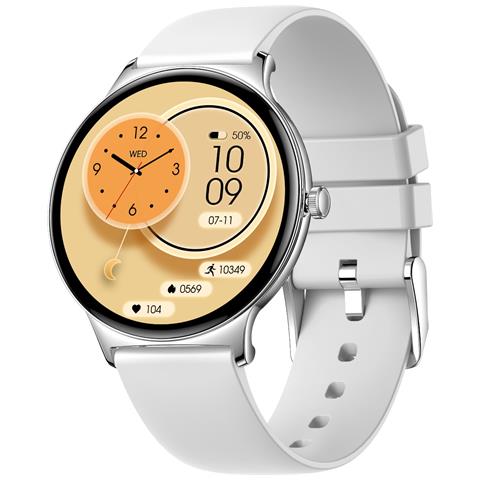 Smartwatch Multifunzione Con Monitoraggio Della Salute E Bluetooth Per Chiamate Silver - Foto 2