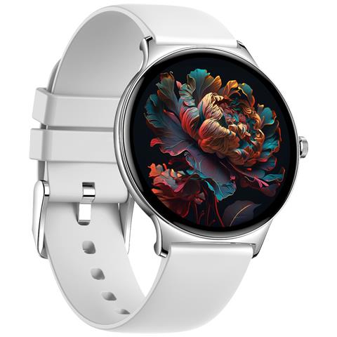 Smartwatch Multifunzione Con Monitoraggio Della Salute E Bluetooth Per Chiamate Silver - Foto 7
