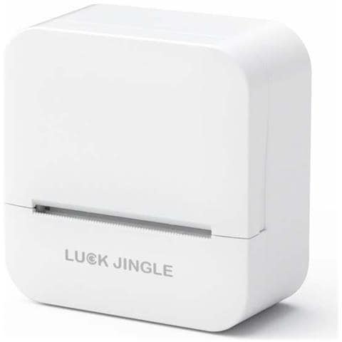 Mini Stampante Termica Portatile 58mm - Bluetooth Wireless Per Etichette E Foto White - Foto 1