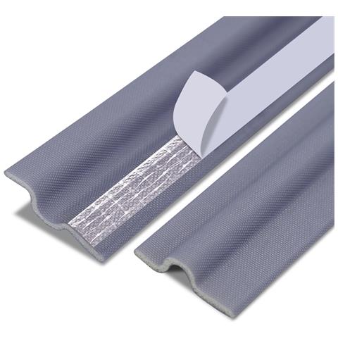Guarnizione Autoadesiva Per Finestre Porte Impermeabile Flessibile 5.9 M Grigia - Foto 1