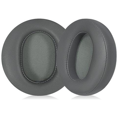 Cuscinetti Auricolari Di Ricambio In Pelle Proteica Compatibili Con Cuffie Edifier Fit900nb - Set Di 2 Blackash - Foto 1