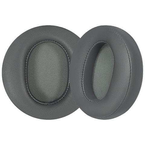 Cuscinetti Auricolari Di Ricambio In Pelle Proteica Compatibili Con Cuffie Edifier Fit900nb - Set Di 2 Blackash - Foto 2