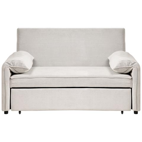 Divano Letto Horma Tessuto Bianco Sporco - Foto 2