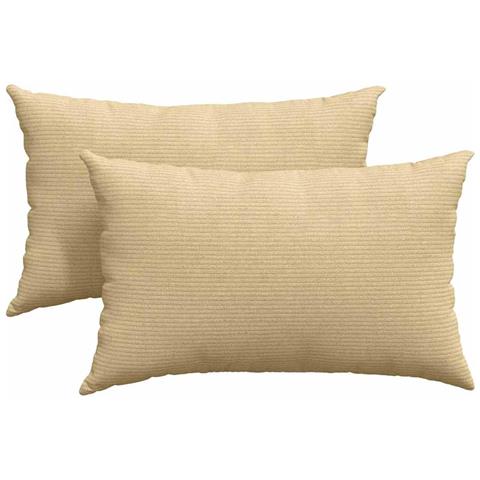 Cuscini da Divano 2 pcs Grigio Verde 50 x 30 cm - Foto 1