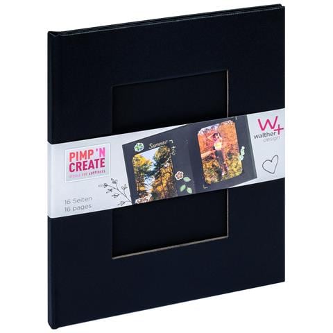 Album Fotografico Pimp And Create, 16,5x20 Cm, Nero - Foto 1