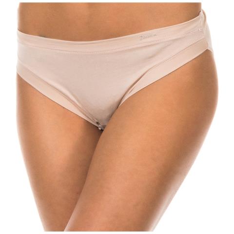 Pack-3 Mutandine Da Donna A Vita Media Con Fodera Interna 1031184 - Foto 4