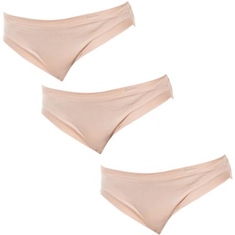 Pack-3 Mutandine Da Donna A Vita Media Con Fodera Interna 1031184 - Foto 1