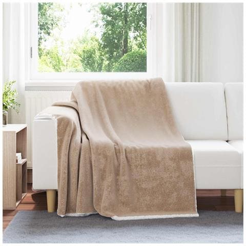 Coperta Cammello 150 x 200 cm Panno - Foto 2