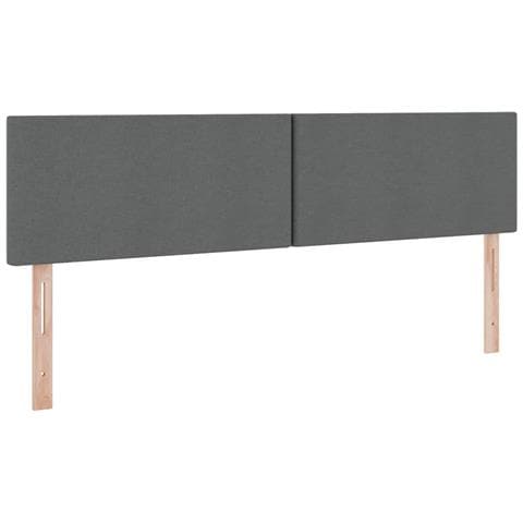 Letto con Contenitore Grigio scuro 200 x 200 cm Pelle Sintetica - Foto 9