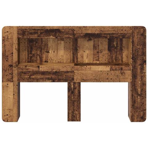 Testata del letto Legno antico Legno ingegnerizzato - Foto 8
