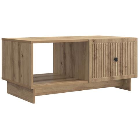 Tavolino da salotto Rovere Artigianale 90 x 50 x 40 cm - Foto 1