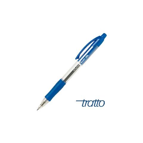 confezione da 10 pezzi - penna sfera scatto easy gel 0,5mm blu tratto - Foto 2