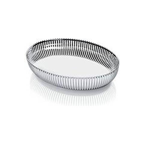 Cestino ovale pierre acciaio inox 26cm - Foto 1