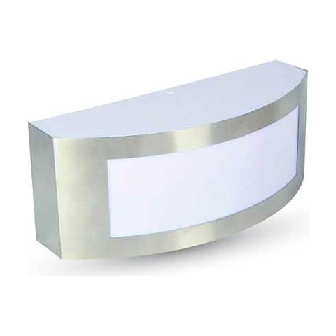 Lampada Da Muro Applique E27 Acciaio Inox Esterno Ip44 Vt-7670 7513 - Foto 3