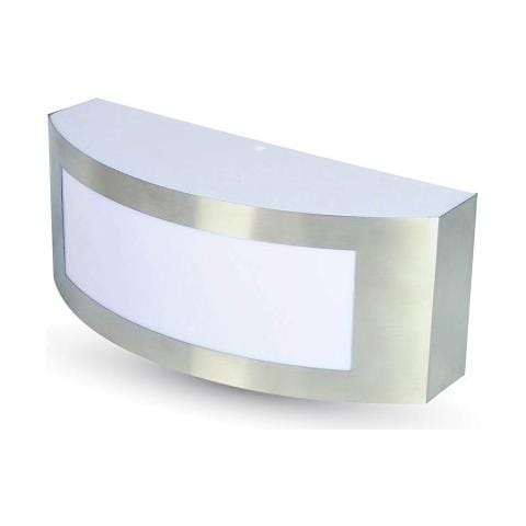 Lampada Da Muro Applique E27 Acciaio Inox Esterno Ip44 Vt-7670 7513 - Foto 5