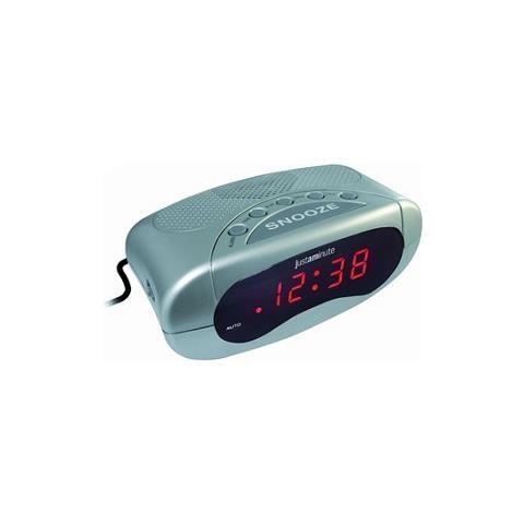 Eh49101s Silver Sveglia Digitale Led Rossi - Foto 1