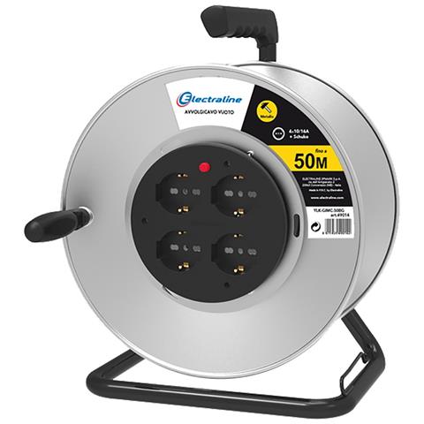 Rullo Avvolgicavo - Capacità Avvolgimento 50 Mt - Foto 5