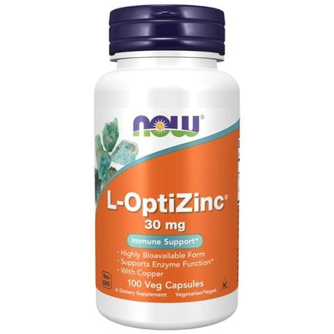Zinc, L-optizinc 30 Mg 100 Veg Capsule - Zinco - Foto 3