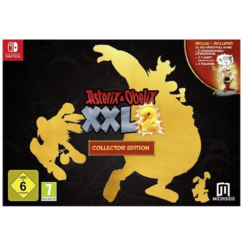 Asterix & Obelix Xxl 2 Collector's Edition Sono Pazzi Questi Switch Di Gioco Dei Galli - Foto 7