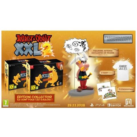 Asterix & Obelix Xxl 2 Collector's Edition Sono Pazzi Questi Switch Di Gioco Dei Galli - Foto 2