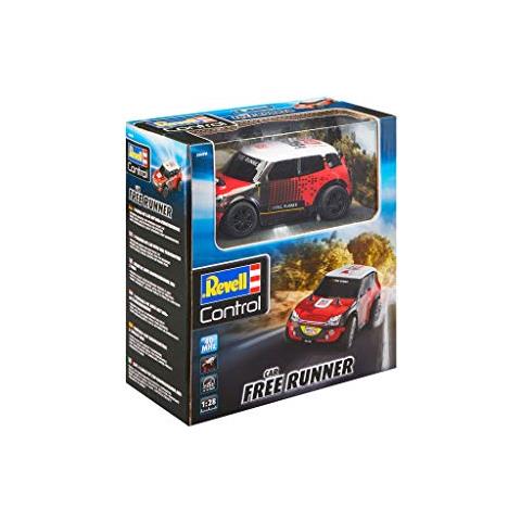 -rc Rallye Car Free Runner Veicolo Telecomandato, Colore Red, 24470 - Foto 2