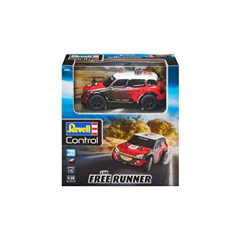 -rc Rallye Car Free Runner Veicolo Telecomandato, Colore Red, 24470 - Foto 3