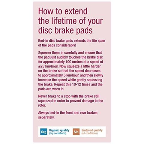 Disc Blokset 6850-s Hayes Mech Prom Sintere - Foto 2