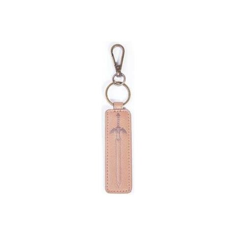 Ke737433zel Portachiave E Custodia Rosa (Legend Of Zelda Sword Faux Leather Keychain, Unisex, Brown [ ke737433zel])  - Foto 1