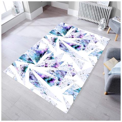 Tappeto Stampato Triangle Combination - Astratto - Arredo, Passatoia - Antiscivolo - Per Corridoio, Cucina, Camera, Salotto - Multicolore In Poliestere, Cotone, 80 X 200 Cm - Foto 3