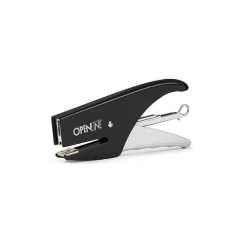 Cucitrice Manuale A Pinza Openline Passo 6 Max 18 Ff Nero 0185n - Foto 1