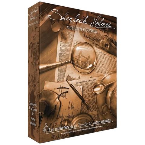 Sherlock Holmes Detective Advice: Thames Murders & Other Investigations - - Board Game - Investigation Game - Foto 1