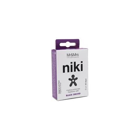 Niki Ricarica Per Deodorante Per Auto Jrnikibx004v00 Ricarica Per Profumo Per Auto, Orchidea Nera, Nero - Foto 2